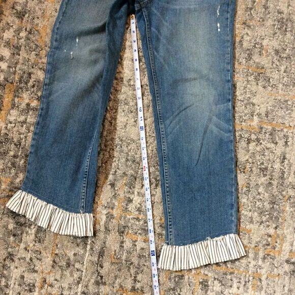 SUPER COOL PAIGE SARAH JEANS! EUC! SIZE 27 - Picture 12 of 13